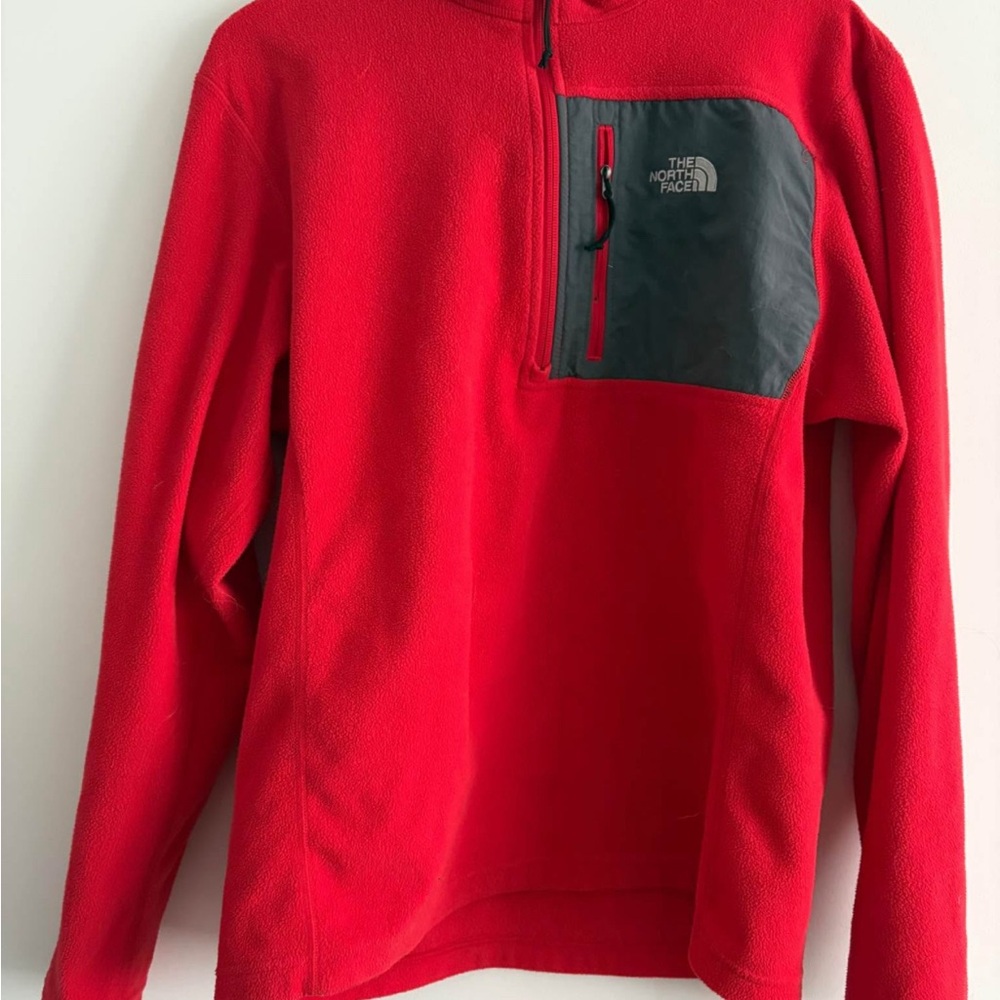 The North Face Red Fleece Pullover